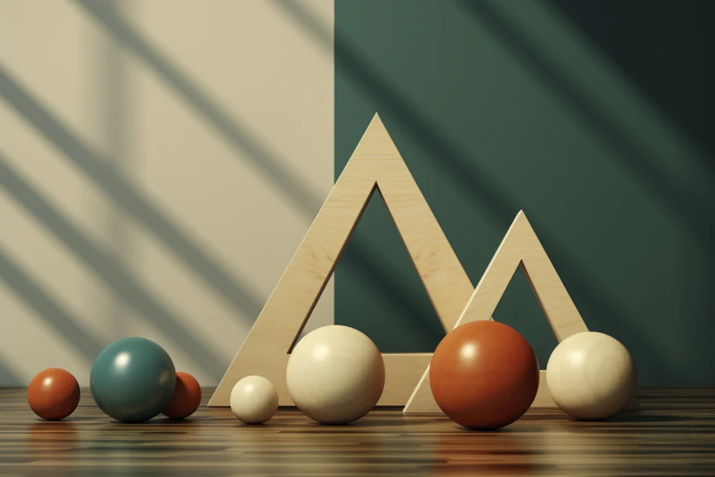 Designer comparing light and dark interface designs