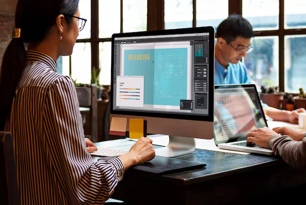 Designer reviewing a user flow